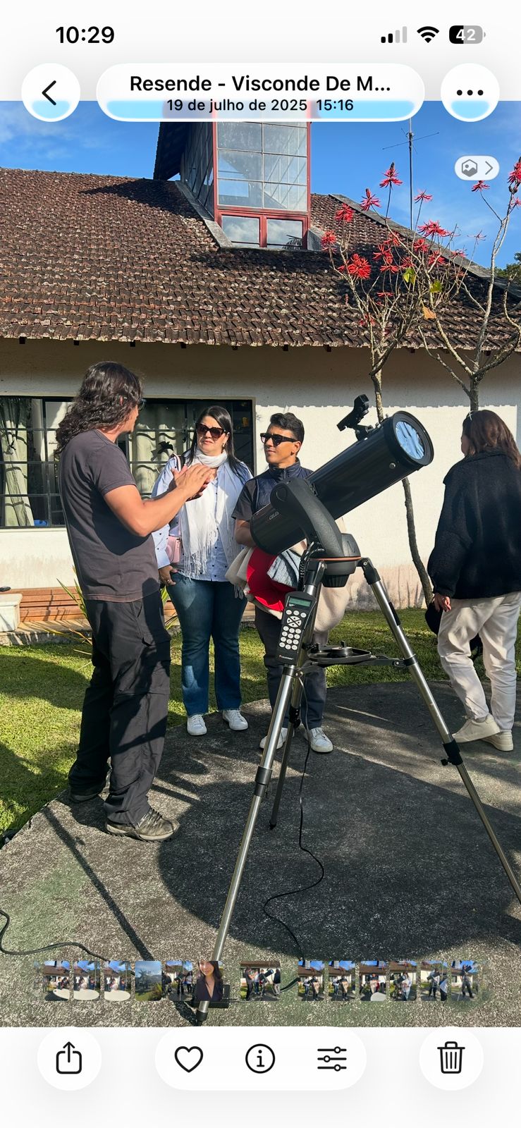 Observação Solar - PEP Mauá